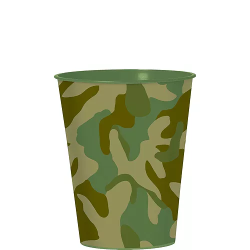 PartyCity Camouflage Favor Cup