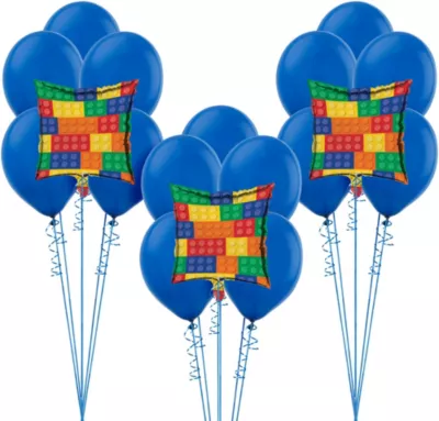 PartyCity Building Blocks Balloon Kit