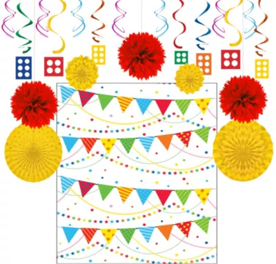 PartyCity Building Blocks Decorating Kit