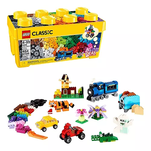 PartyCity Lego Classic Medium Creative Brick Box 484pc - 10696