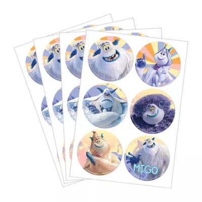 PartyCity Smallfoot Stickers 24ct