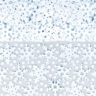PartyCity Blue Snowflake Confetti