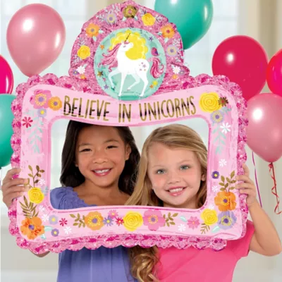 PartyCity Inflatable Magical Unicorn Frame