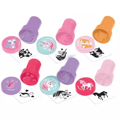 PartyCity Magical Unicorn Stampers 6ct