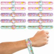 PartyCity Magical Unicorn Slap Bracelets 24ct