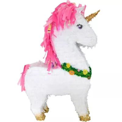 PartyCity Giant Sparkling Unicorn Pinata
