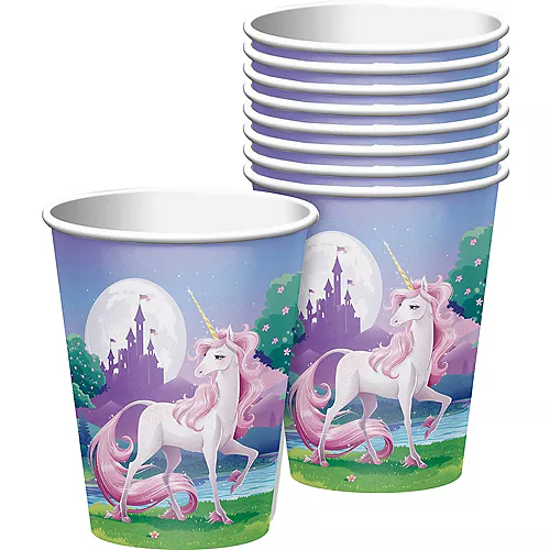 PartyCity Unicorn Cups 8ct