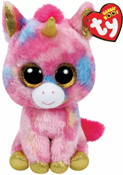 PartyCity Fantasia Beanie Boo Unicorn Plush