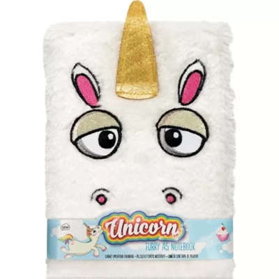 PartyCity Furry Unicorn Notebook