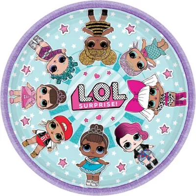  PartyCity L.O.L. Surprise! Lunch Plates 8ct