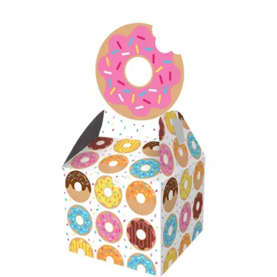 PartyCity Donut Favor Boxes 8ct