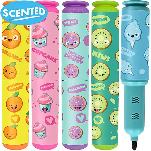 PartyCity Jumbo Smarkers Scented Markers 5ct