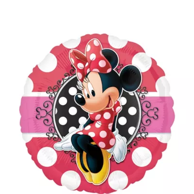 PartyCity Polka Dot Minnie Mouse Balloon