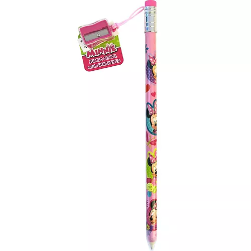 PartyCity Minnie Mouse Giant Pencil with Sharpener