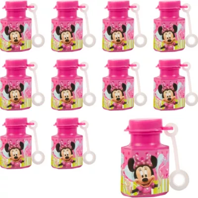 PartyCity Minnie Mouse Mini Bubbles 48ct