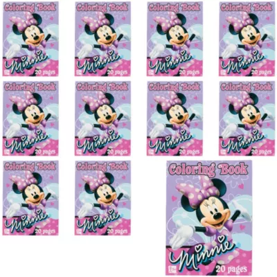 PartyCity Minnie Mouse Coloring Books 48ct