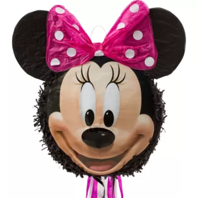 PartyCity Pull String Smiling Minnie Mouse Pinata