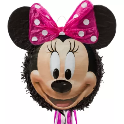  PartyCity Pull String Smiling Minnie Mouse Pinata