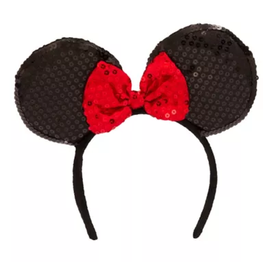  PartyCity Minnie Mouse Sequin Bow Headband