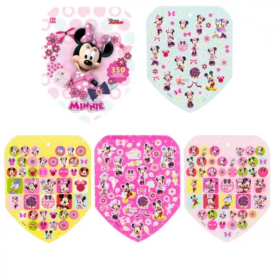 PartyCity Jumbo Minnie Mouse Sticker Book 8 Sheets