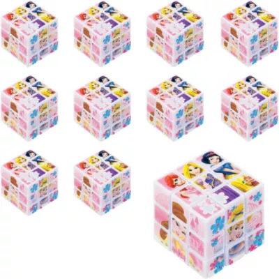 PartyCity Disney Princess Puzzle Cubes 24ct