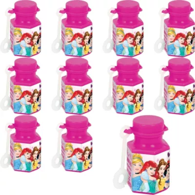 PartyCity Disney Princess Mini Bubbles 48ct