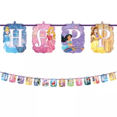 PartyCity Disney Princess Birthday Banner Kit