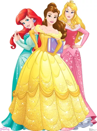 PartyCity Disney Princess Life-Size Cardboard Cutout