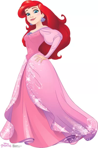 PartyCity Ariel Life-Size Cardboard Cutout