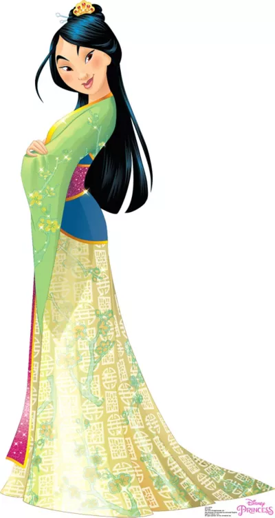 PartyCity Mulan Life-Size Cardboard Cutout