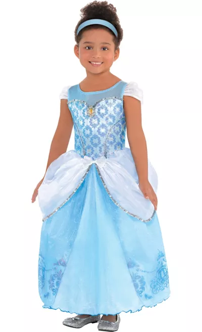 PartyCity Girls Cinderella Costume