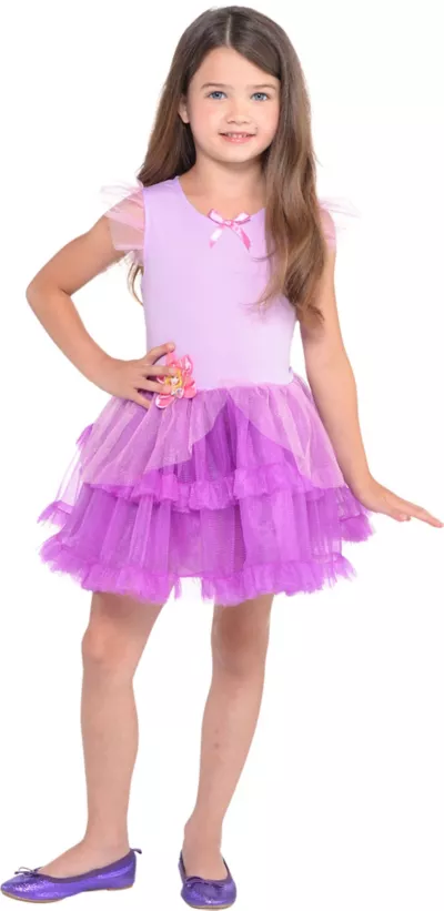 PartyCity Girls Tutu Rapunzel Dress