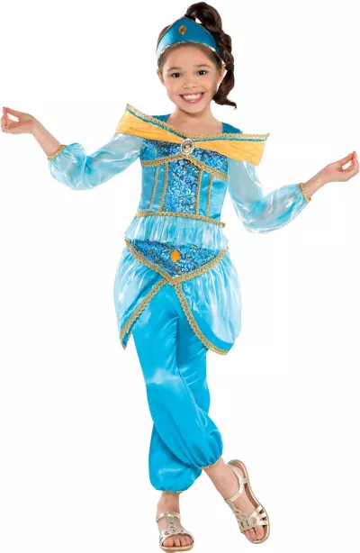 PartyCity Girls Jasmine Costume