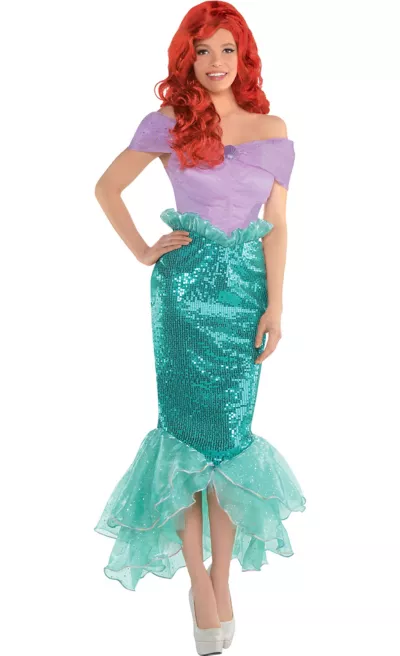 PartyCity Adult Ariel Costume - The Little Mermaid