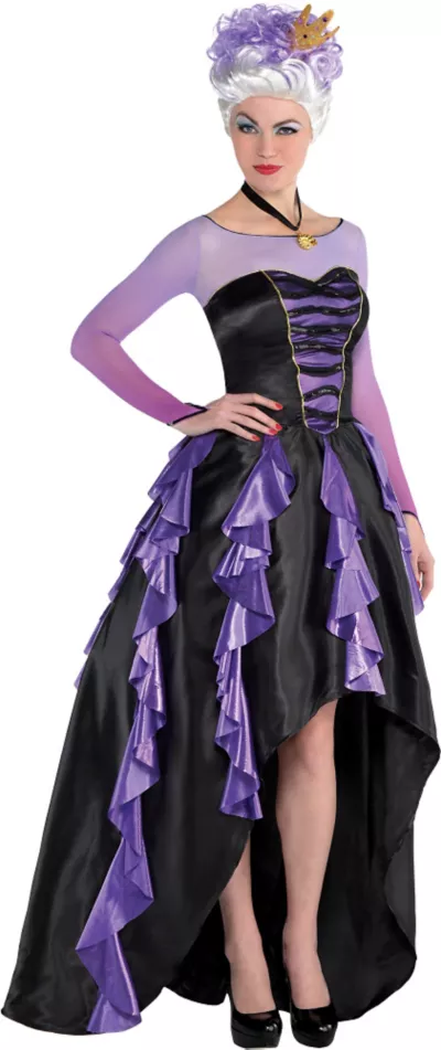 PartyCity Womens Ursula Costume Couture - The Little Mermaid