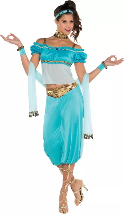  PartyCity Adult Princess Jasmine Costume