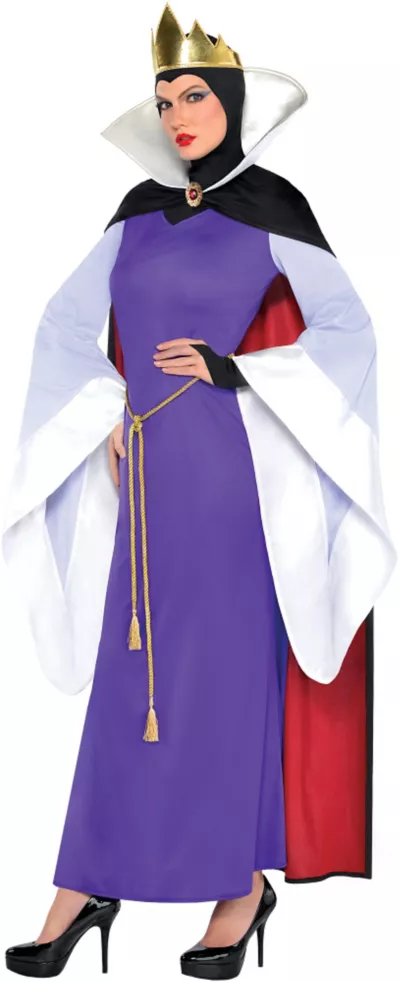 PartyCity Adult Evil Queen Costume - Snow White & the Seven Dwarfs