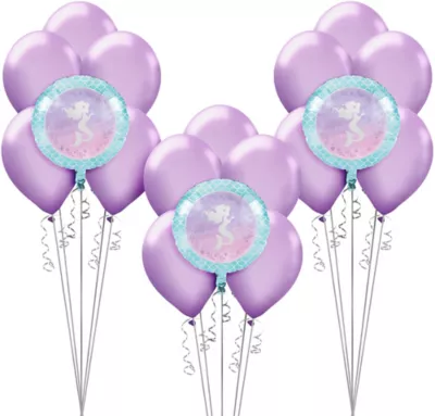 PartyCity Shimmer Mermaid Balloon Kit