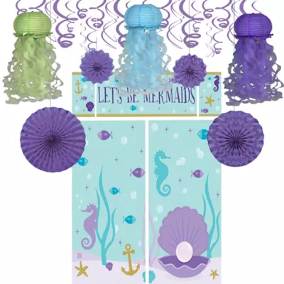 PartyCity Wishful Mermaid Decorating Kit