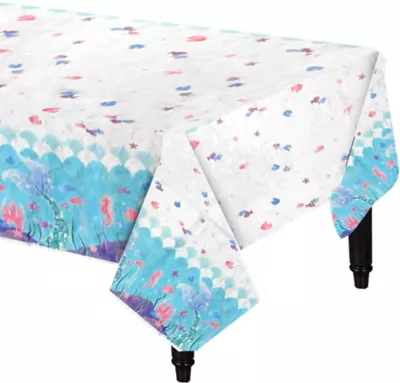 PartyCity Mermaid Table Cover