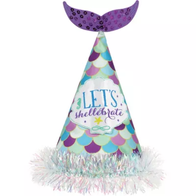 PartyCity Wishful Mermaid Party Hat