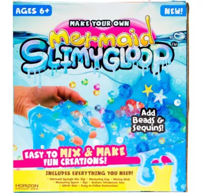 PartyCity Mermaid Slime Kit 7pc