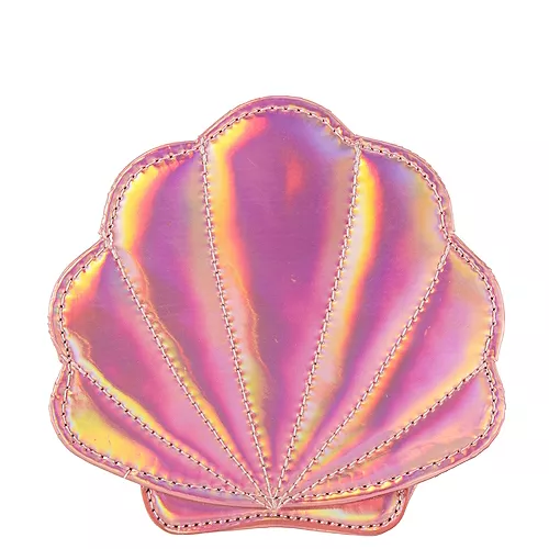 PartyCity Iridescent Mermaid Shell Wristlet