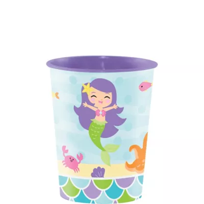 PartyCity Friendly Mermaid Favor Cup