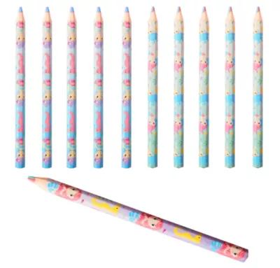 PartyCity Mermaid Multicolor Pencils 24ct