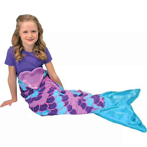 PartyCity Snuggie Tails Mermaid Blanket