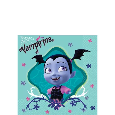  PartyCity Vampirina Beverage Napkins 16ct