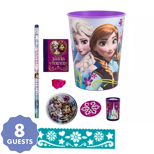 PartyCity Frozen Super Favor Kit for 8 Guests