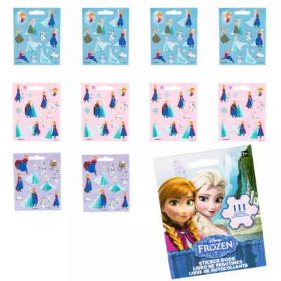  PartyCity Frozen Sticker Book 9 Sheets