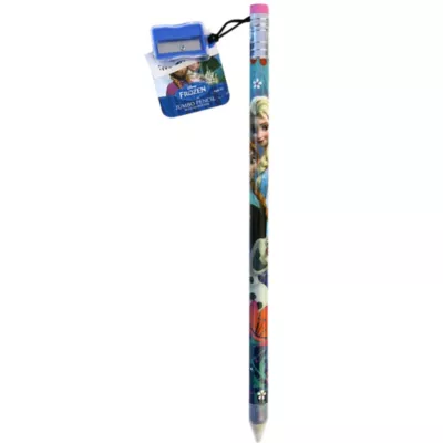 PartyCity Frozen Giant Pencil with Sharpener